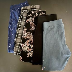 BUNDLE Torrid cotton capri leggings 1XL